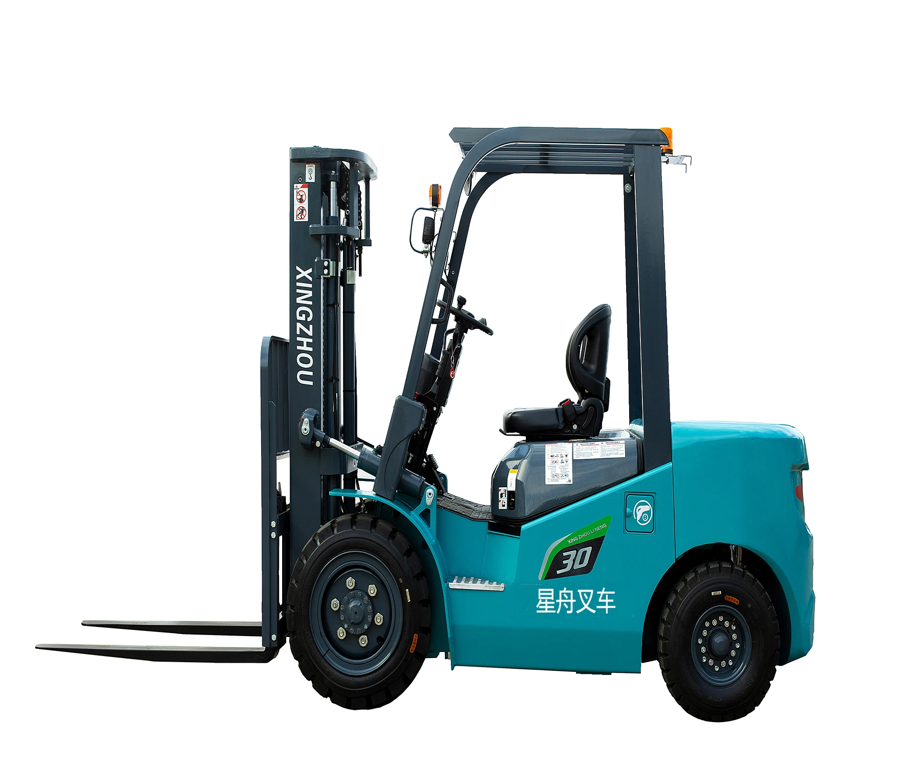 

2Ton Agricultural Diesel Forklift Truck 2000kg Grain Silo Lifter IP54 Dustproof For Feed Mills