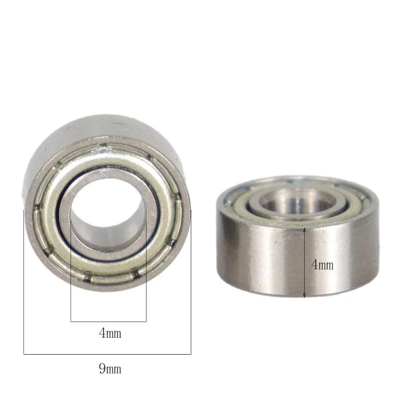 10pcs 684ZZ Ball Bearing ABEC-5, 4x9x4mm Suitable for High-Speed Brushless Motors,Fan Bearings，Z3V3 Level.