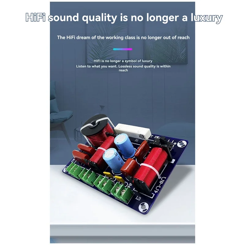 

-A99Z 850/5200Hz 3-Way Frequency Divider 250W For High Fidelity Medium Bass Audio Systems