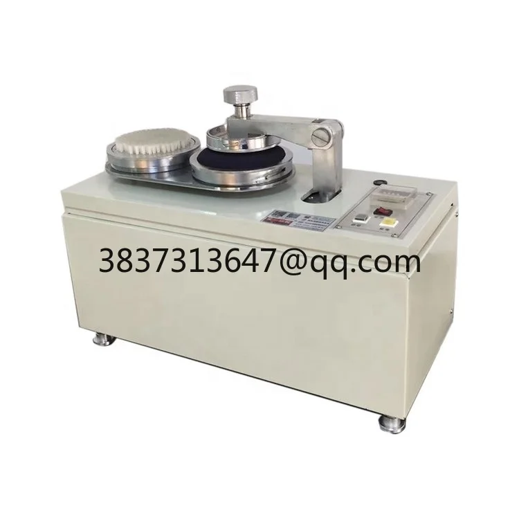 Tuya ZT-9026  Textile Fabric Friction Fuzzing and Pilling Tester   Counting Range	1 Time To 999900 Times  AC220V ± 10 50Hz