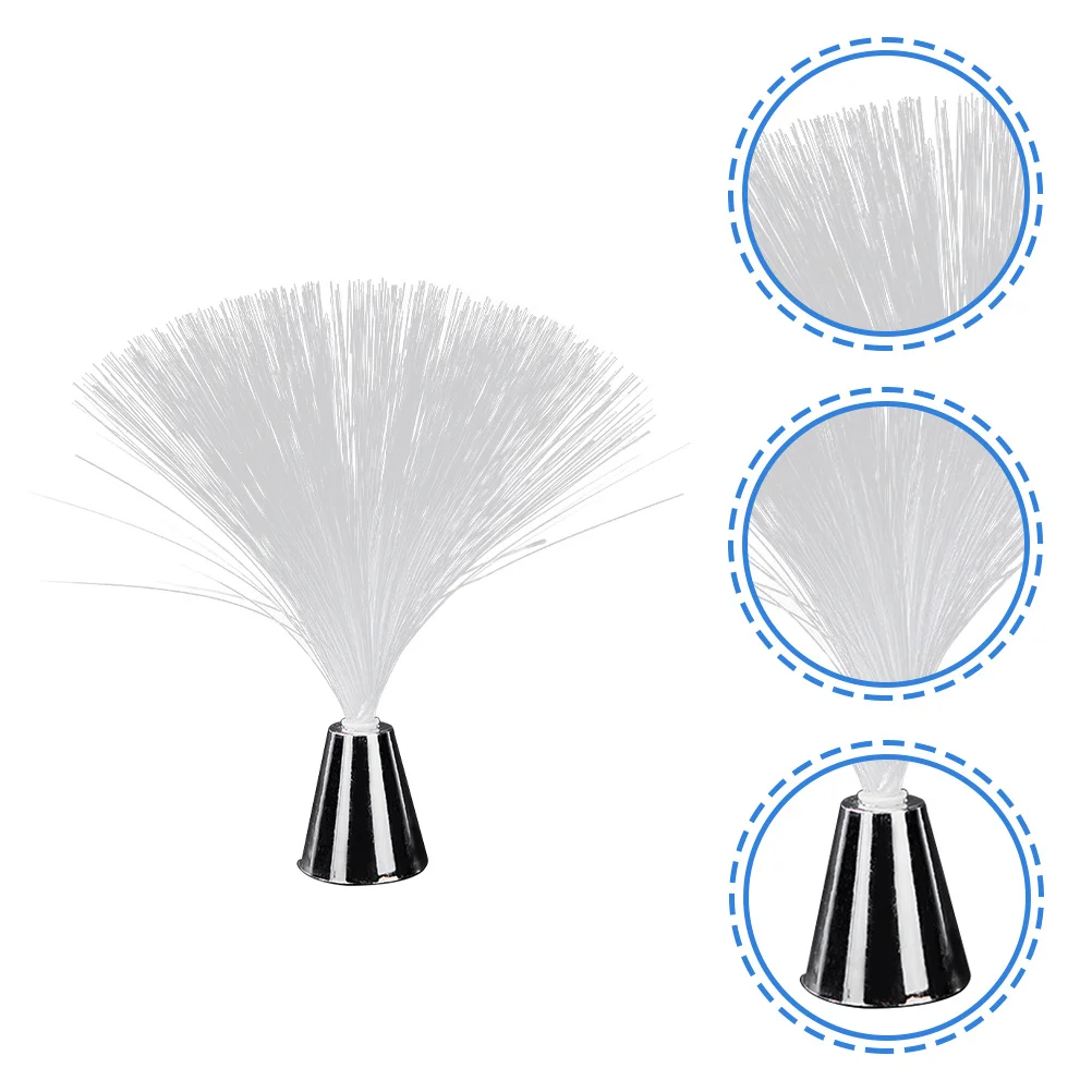 RGB 색상 변환 광섬유 램프 자동 사이클링 LED 야간 조명 침실 탁상 데스크탑 장식용