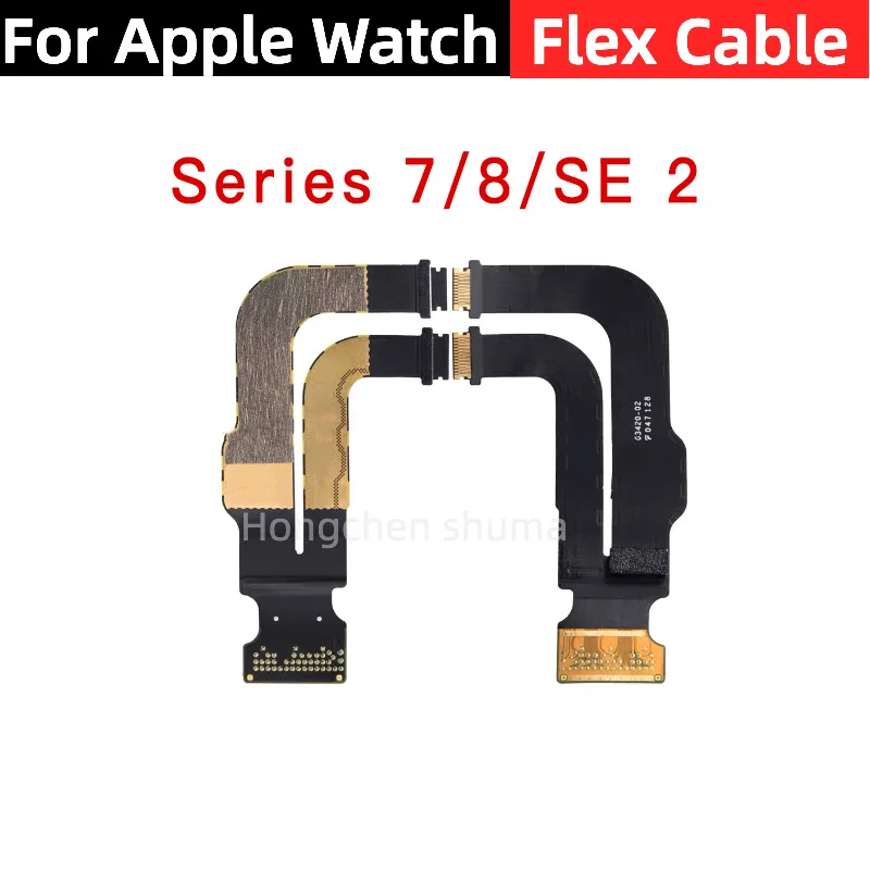 For Apple Watch SERIES 7 8 41mm 45mm SE 2022 40MM 44MM LCD Touch Screen Connector Motherboard Ribbon Flex Cable Replacement