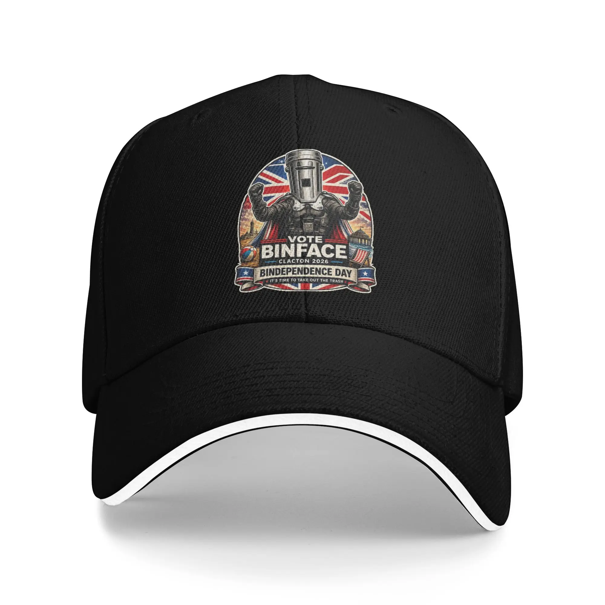 Vote Count Binface For Prime Minister  Outfits Unisex Baseball Cap  Trucker Hat Fashion Travel Headwear Adjustable Snapback Hat