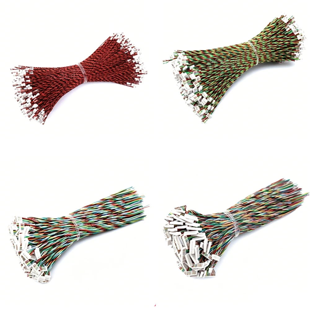 5PCS 0.8mm Spacing Terminal Wire Puncture Connector Electronic Wire 2P3P4P5P6P8P-10P12P Single / Double Head