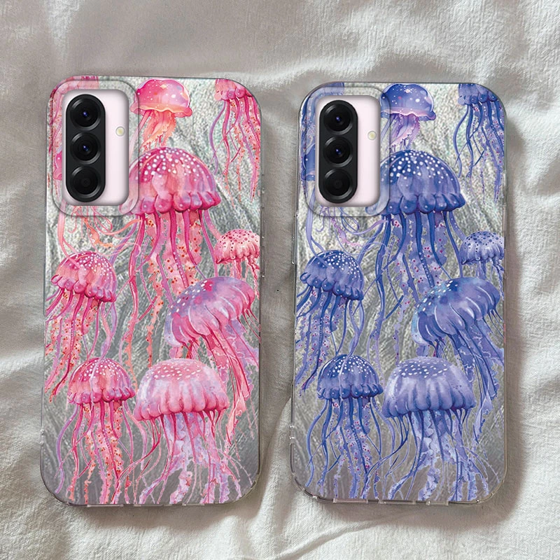 

Jellyfish Case for Samsung Galaxy A16 M16 A06 A13 A04S A14 A24 A54 A15 A25 A35 A55 A26 A36 A56 S21 S22 S23 S24 Plus Ultra FE Bag