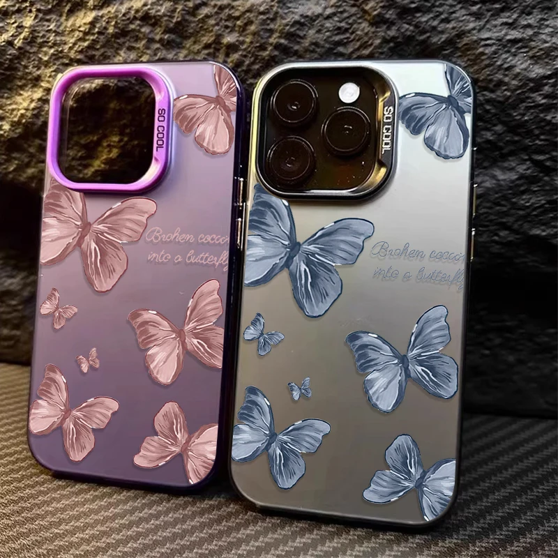 Art Beautiful Butterfly Case for Xiaomi POCO X6 X5 X3 NFC F3 F4 GT F5 F6 M6 Pro 4G M5S C65 Mi 13T 12T 14 13 12 11 Lite 5G NE