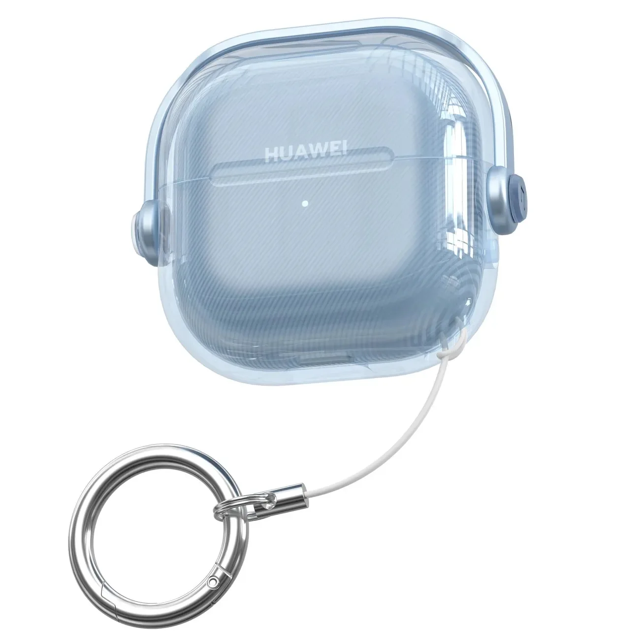 

Security Lock Transparent Cover For HUAWEI FreeClip 2 Case Cute Candy Color Clean Earphone Case For FreeClip 2 Phone Holder