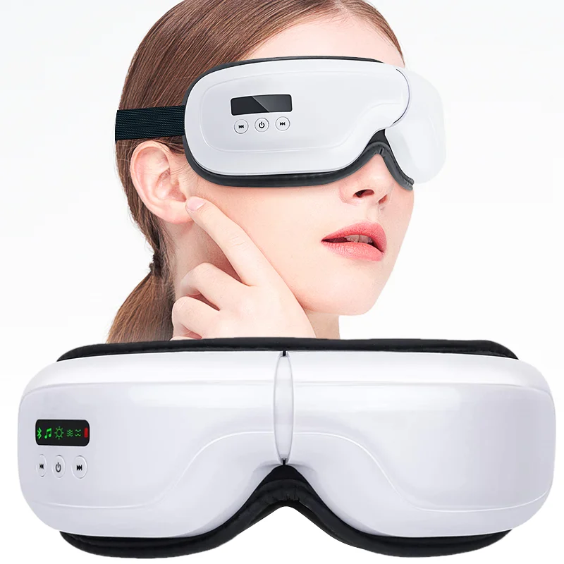 Fully Functional air Pressure Vibration for Soothing and Hot Compress Eye Care MINI Display Screen Hot Compress Eye Massager