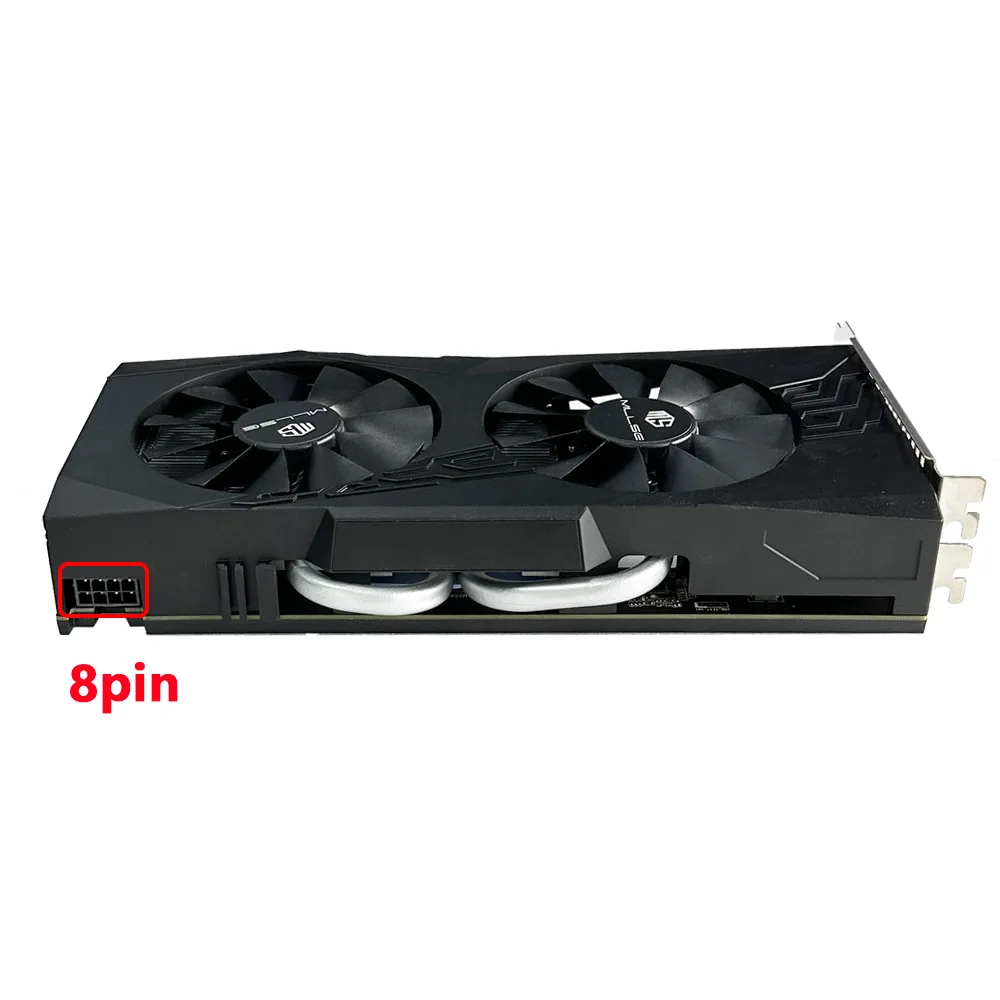 MLLSE AMD RX580 8GB 2048SP Gaming Graphics Card Placa De Video GDDR5 256Bit PCI Express 3.0 ×16 8Pin Radeon GPU rx 580 Series