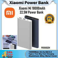 Original Xiaomi Powerbank 3 10000mAh 22.5W PB100DZM Type C QC3.0 PD Two Way Output Portable Charger Power Bank Xiaomi