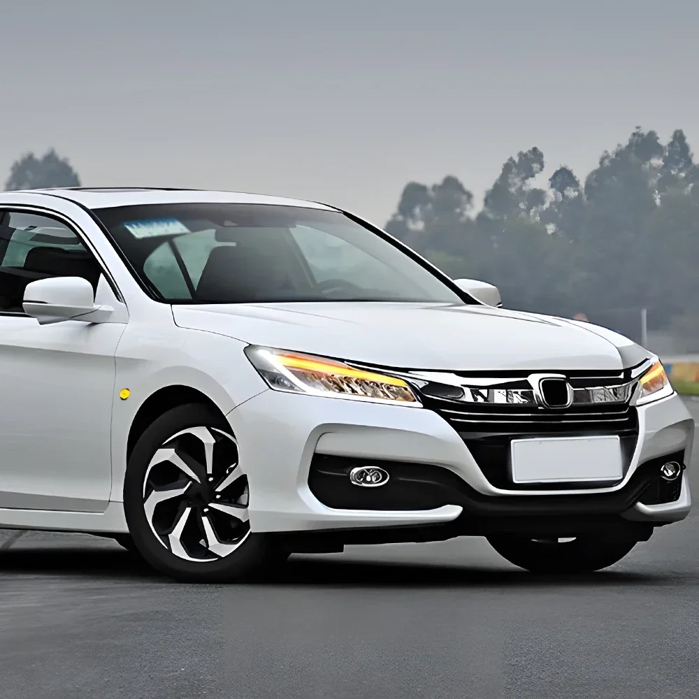 

Модифицированный автомобильный передний фонарь в сборе для Honda Accord 9.5Th G9.5 2016-2017, обновленный дизайн Angel Wings, светодиодный автомобильный аксессуар для передней лампы