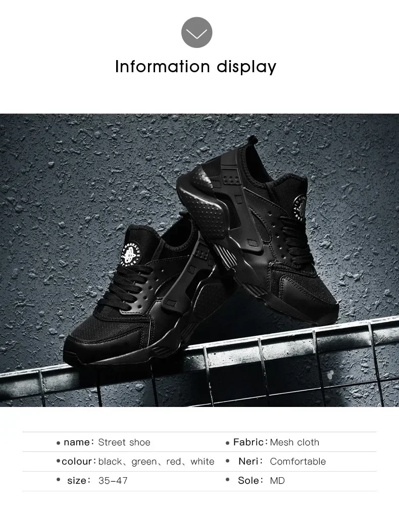 Sommerliche Herrenschuhe mit atmungsaktiver Mesh-Oberfläche, leichtem, weichem Boden, lässige, trendige Laufschuhe, Sportschuhe für Herren aus China. – Detail 5