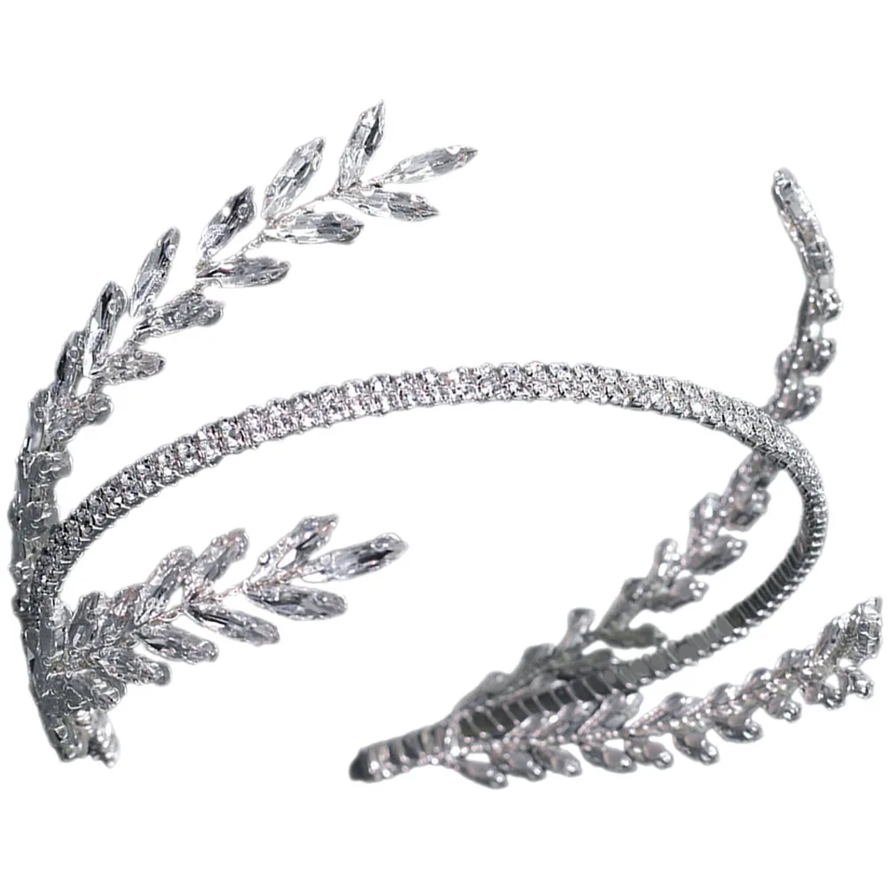 

Sparkling Rhinestone Headband Women Girls Hairband Bride Wedding Party Decorative Accessories Stylish Comfortable Headpiece For