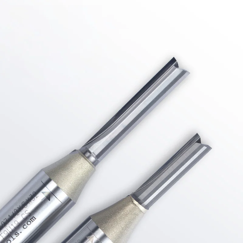 Arden TCT 2 الناي مستقيم راوتر بت النجارة ArdenCutter التشذيب راوتر بت 1/2 بوصة عرقوب أدوات النقش الخشبية باستخدام الحاسب الآلي