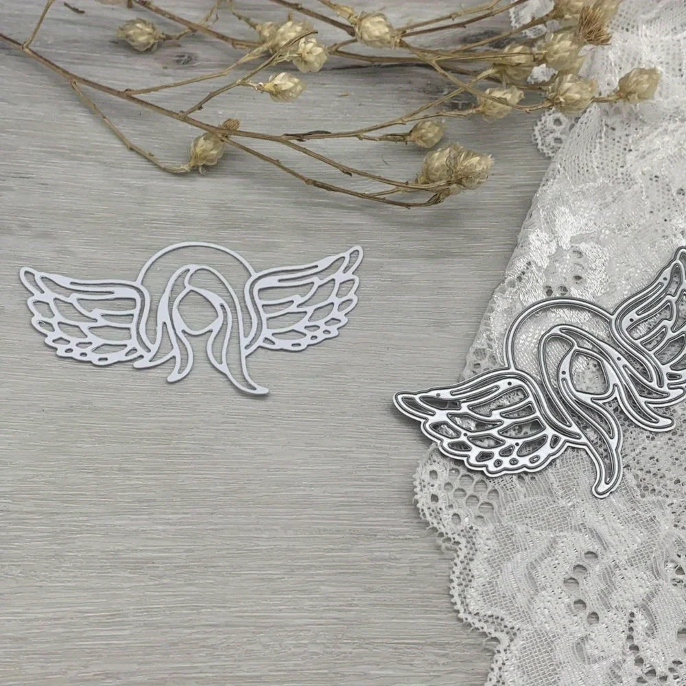 

1pcs metal cutting dies cut die mold angel decoration Scrapbook paper craft blade punch stencils dies