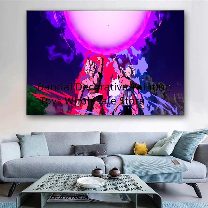 Bandai Anime Dragon Ball HD Canvas No Frame Wall Decoration Painting Picture Poster Decorative Removable Living Room Art Print