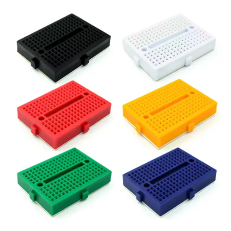

SYB-170 Mini Solderless Prototype Experiment Test Breadboard 170 Tie-points 35*47*8.5mm