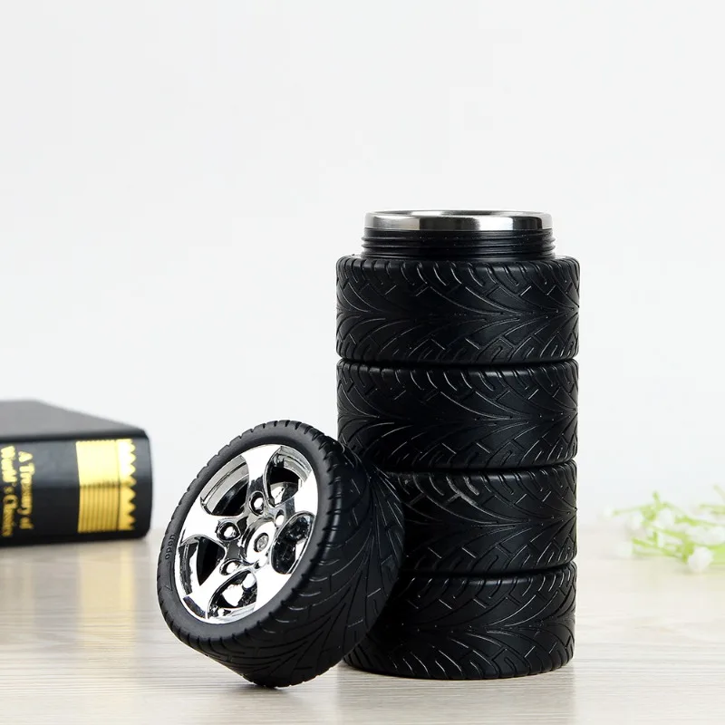 كوب معزول من الفولاذ المقاوم للصدأ 304، كوب بتصميم إطارات مبتكر لمنع الحروق