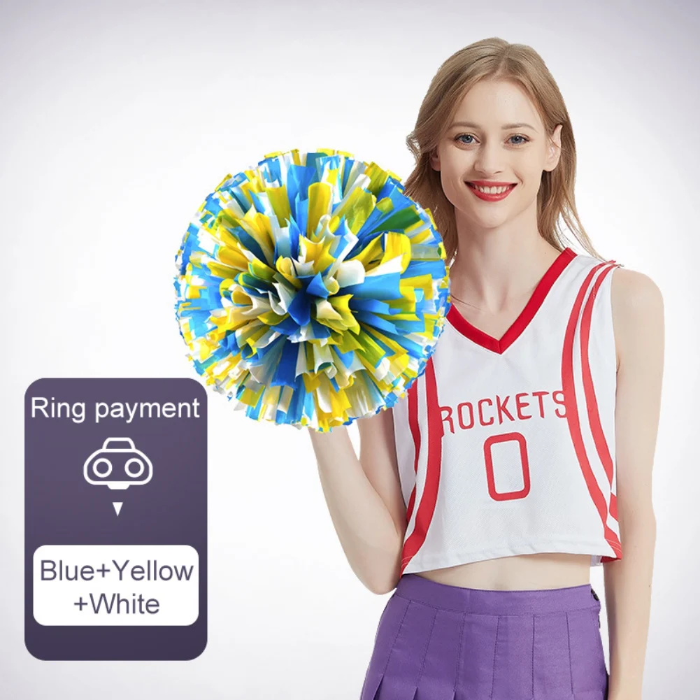 Cheerleading Flower Ball Competition Cheerleading Flower Ball Multiple Colors Cheerleading Pompon Stage Fashion Flower Balls