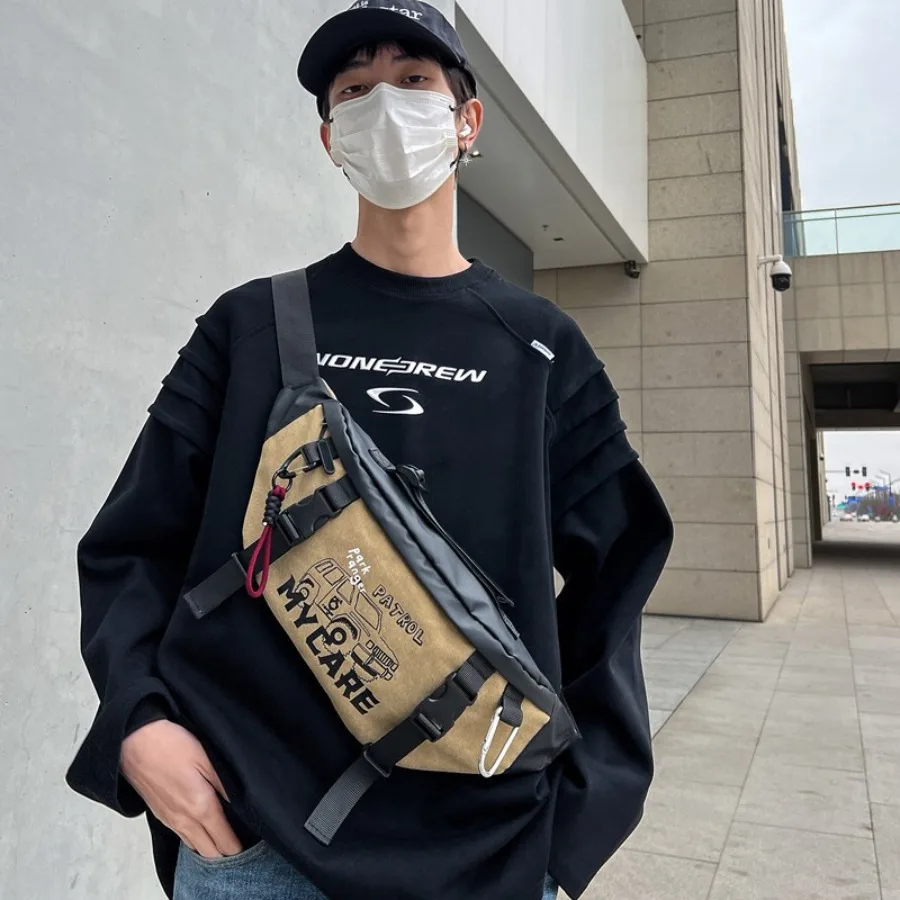 

【New style】Men's high-end backpack large-capacity backpack women's commuting all-matched backpack small backpack boys' chest ba