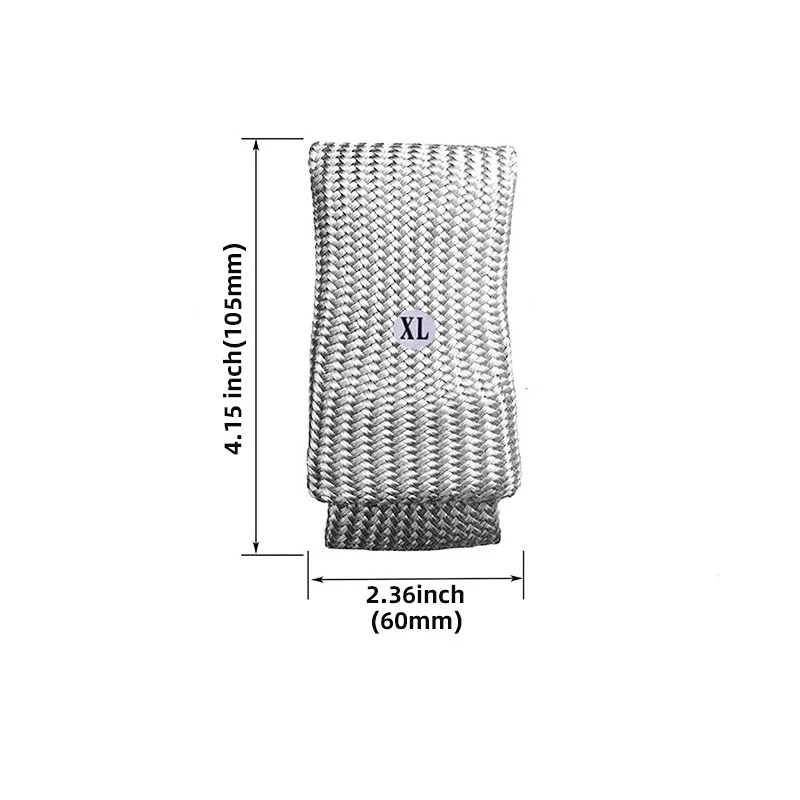 Imagem -05 - Berços de Dedo do Soldador da Fibra de Vidro Resistente de Alta Temperatura Peças Especiais Anti-escaldante da Soldadura do Dedo para a Soldadura do Arco do Argônio