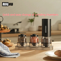 Multi-functional Electric Grinder, Quick Change of Grinding Bin, Independent Grinding Bin Will Not String Taste
