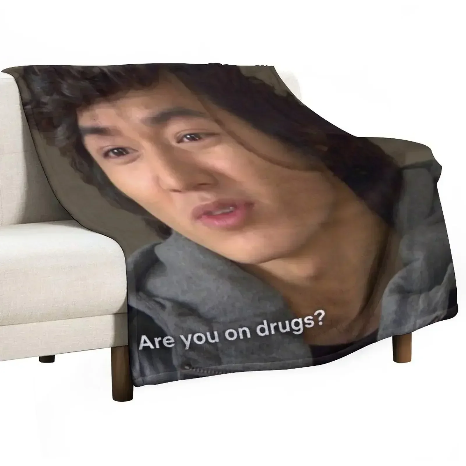 New Boys Over Flowers Meme Throw Blanket funny gift anime Sleeping Bag Vintage Shaggy Blankets