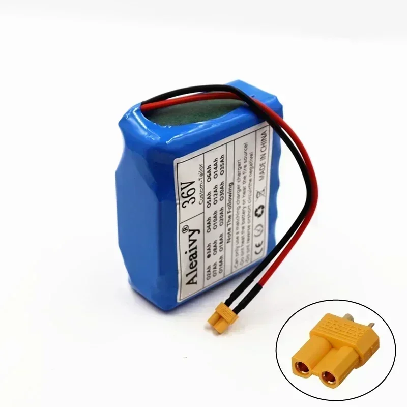 Per M365 MIJIA Pro Scooter 36V 3Ah 10S1P 18650 Batteria agli ioni di litio Gamma prolungata Carica e scarica Spina XT30 + 15A BMS