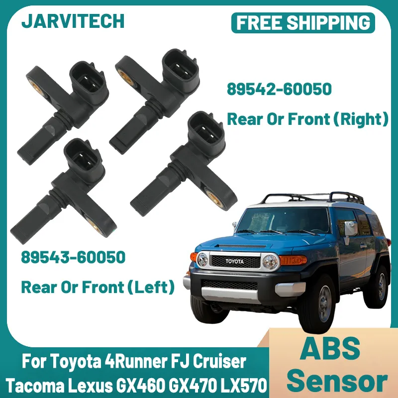 ABS Wheel Speed Sensor 89542-60050 89543-60050 Front Rear For Prado FJ Cruiser GX470 LX570 Toyota 4Runner Lexus Land Cruiser