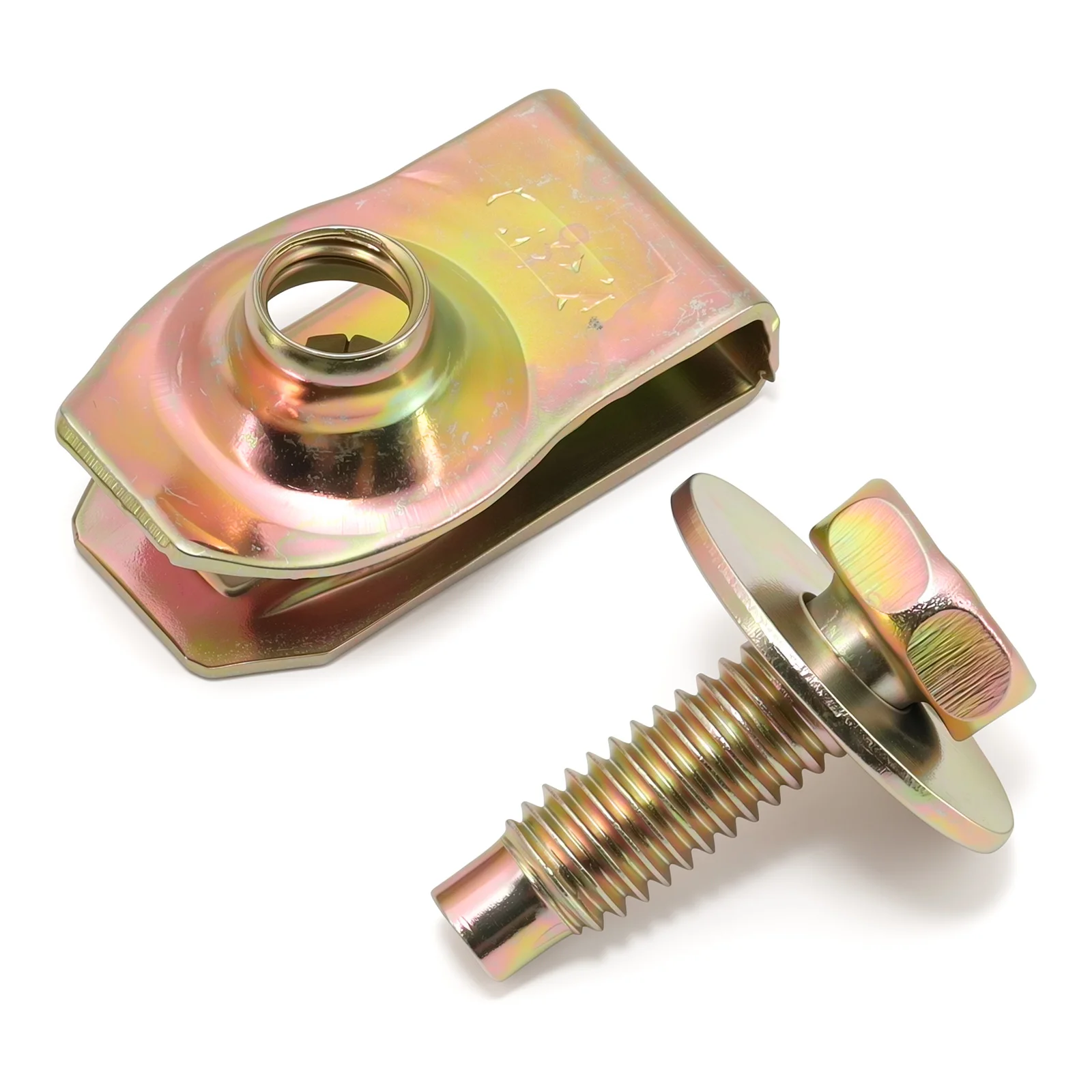 Auto-Schraubenbefestigungen, Karosseriebolzen, U-Nut-Clip M6, Motorabdeckung, Spritzschutz-Befestigung, Nieten, Schrauben, Stoßstange, Kotflügel, Auto-Zubehör – Detail 10