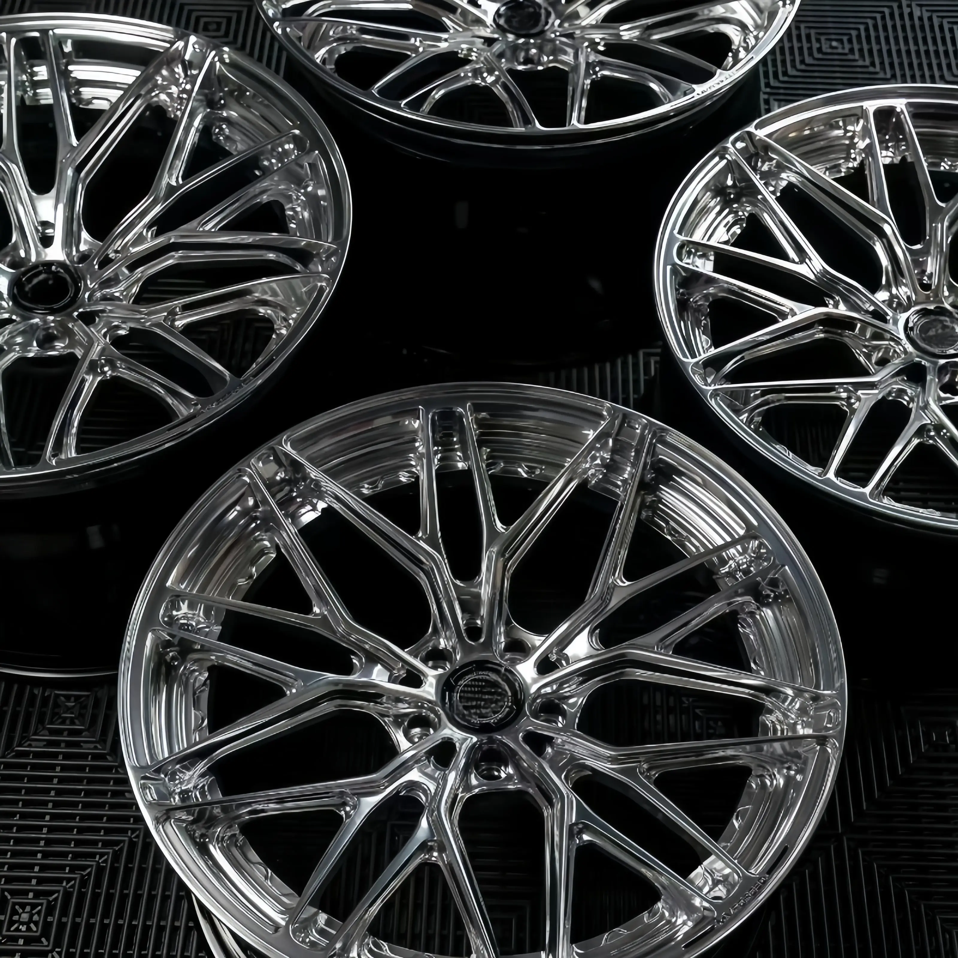 

RCSR New Passenger Car Rims Deep Concave Aluminum Alloy Forged Wheels 17 18 19 20 21 22 23 24 26 Inch 5x120 5x112 5x114.3