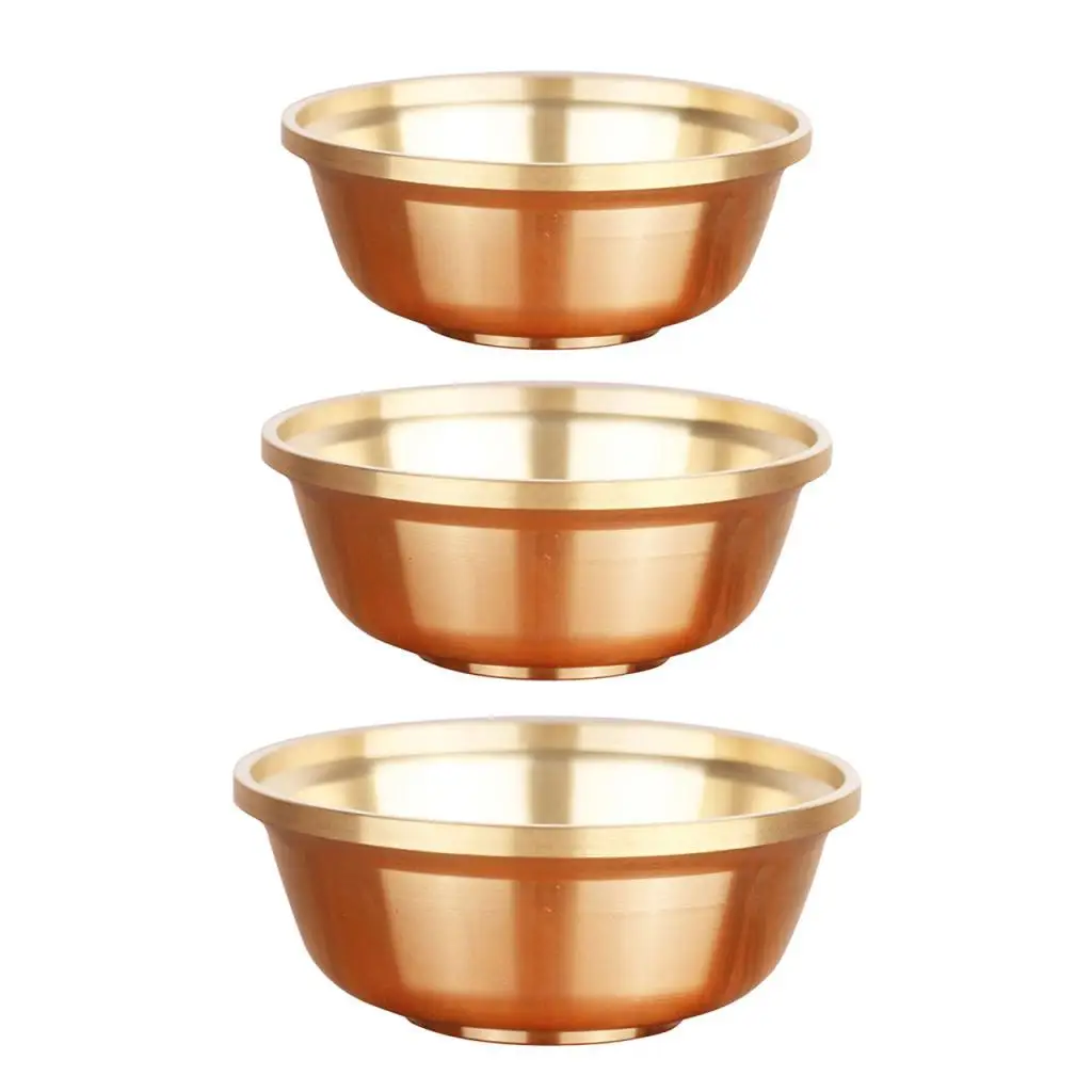 2-6pack Tibetan Buddhist Water Offering Bowl Home Buddhist Alar Supplies Worship