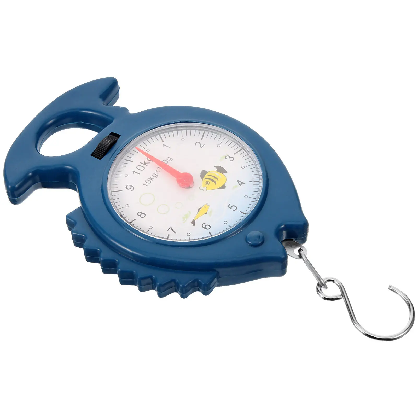 

Portable Handheld Hanging Scale Fish Shape Compact Lightweight Accurate Spring Structure Small Scale for Travel Luggage