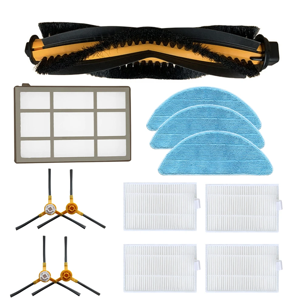 

1 Set Central Brush Mop Cloth Primary Filter For ABIR X5 Robot Vacuum Cleaner Brand New And High Quality