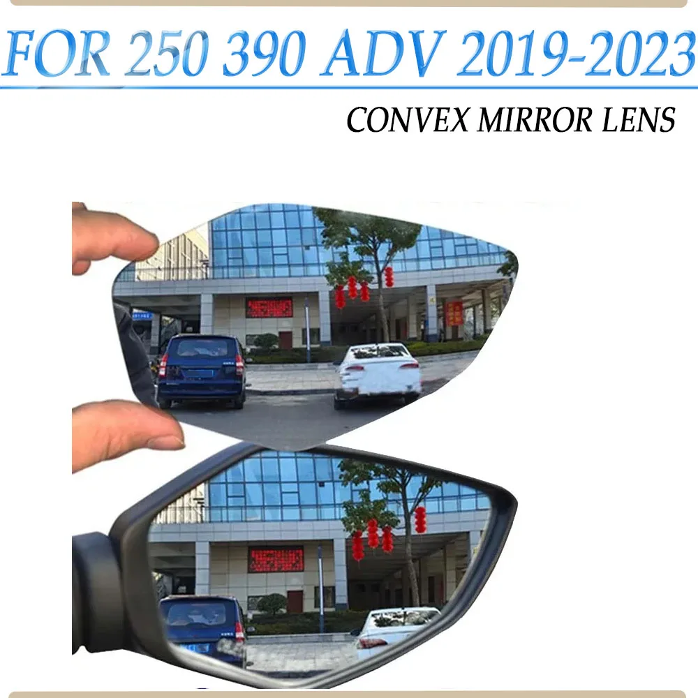 

For KTM 390 250 Adventure ADV 390 Convex Mirror Rearview Mirror Lens Increase Rearview Mirrors Enlarge Side Mirror View Vision