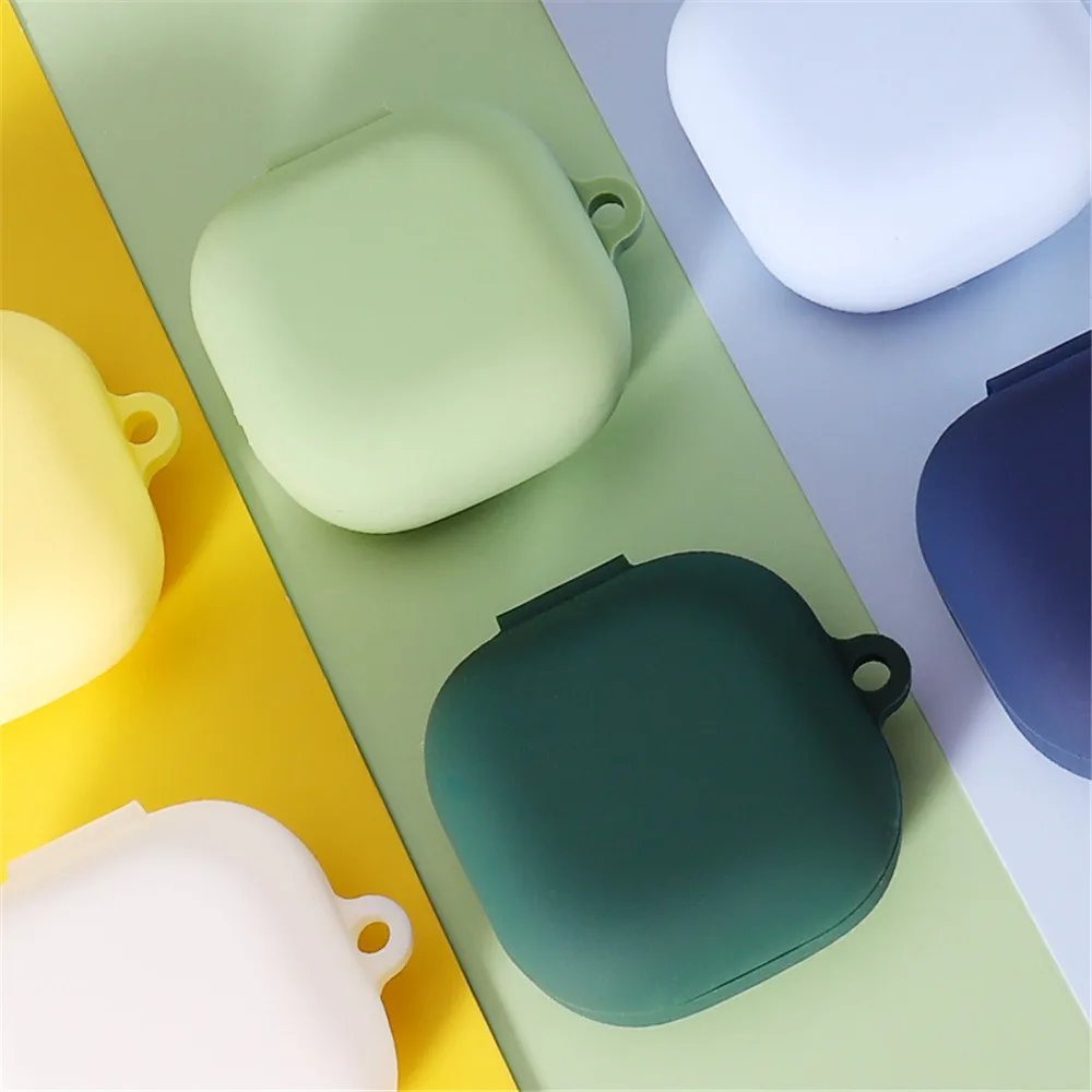 2022 غلاف حماية من السيليكون الناعم لبراعم جالاكسي 2 برو 2022 حافظة جلدية لبراعم جالاكسي لايف براعم برو براعم 2 كابا كوكيه فوندا