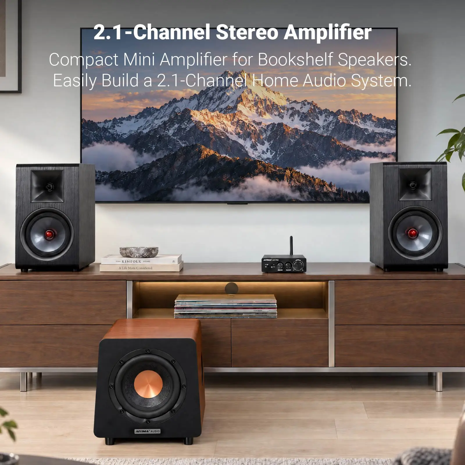 AIYIMA A07 PRO Bluetooth 증폭기 TPA3255 QCC304X 스테레오 ... - 5