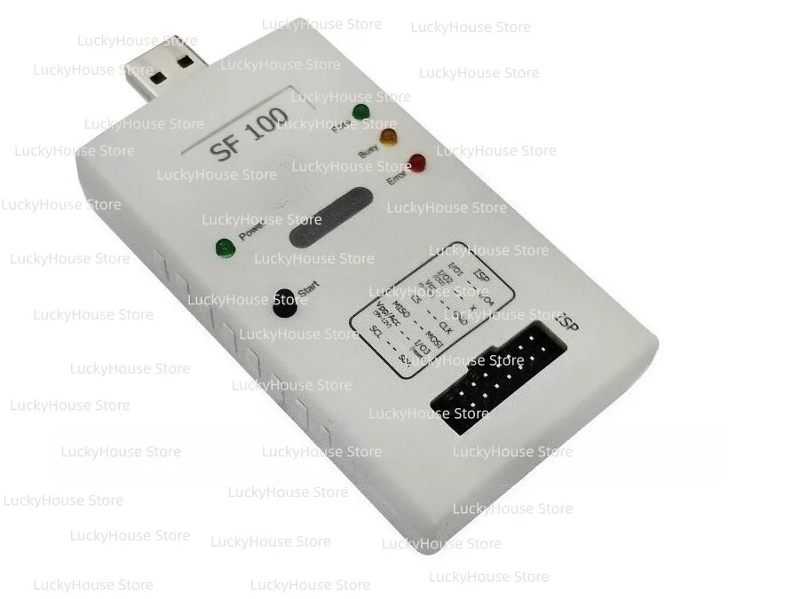 SF100 SPI Flash Programmer ISP Offline Burner USB Programmer for Flash Memory Chip Programming