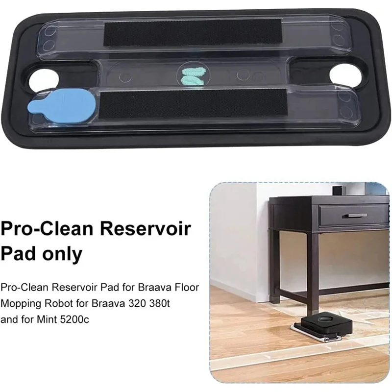 Paños de microfibra para limpieza en húmedo, accesorios para Irobot Braava 321, 380, 320, 380 T, menta, 5200C, 5200, 4200, 4205