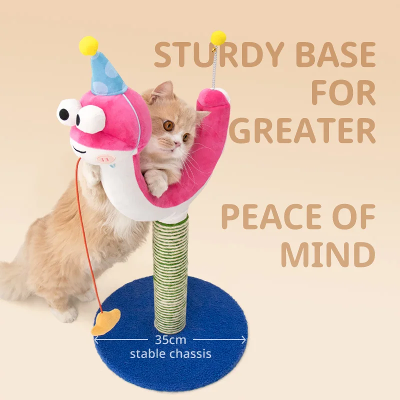 

Small cat catch, indoor cat climbing frame, cat toys cat tree one-piece design, easy to assemble sisal cat tree