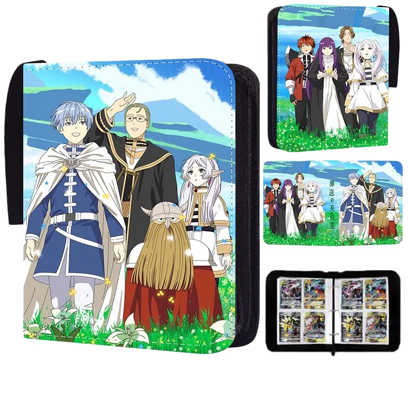 Frieren: Beyond Journey’s End Card Book Anime Peripheral Game Card Collection Loose-leaf Business Card Holder Bag Trendy ToyGift