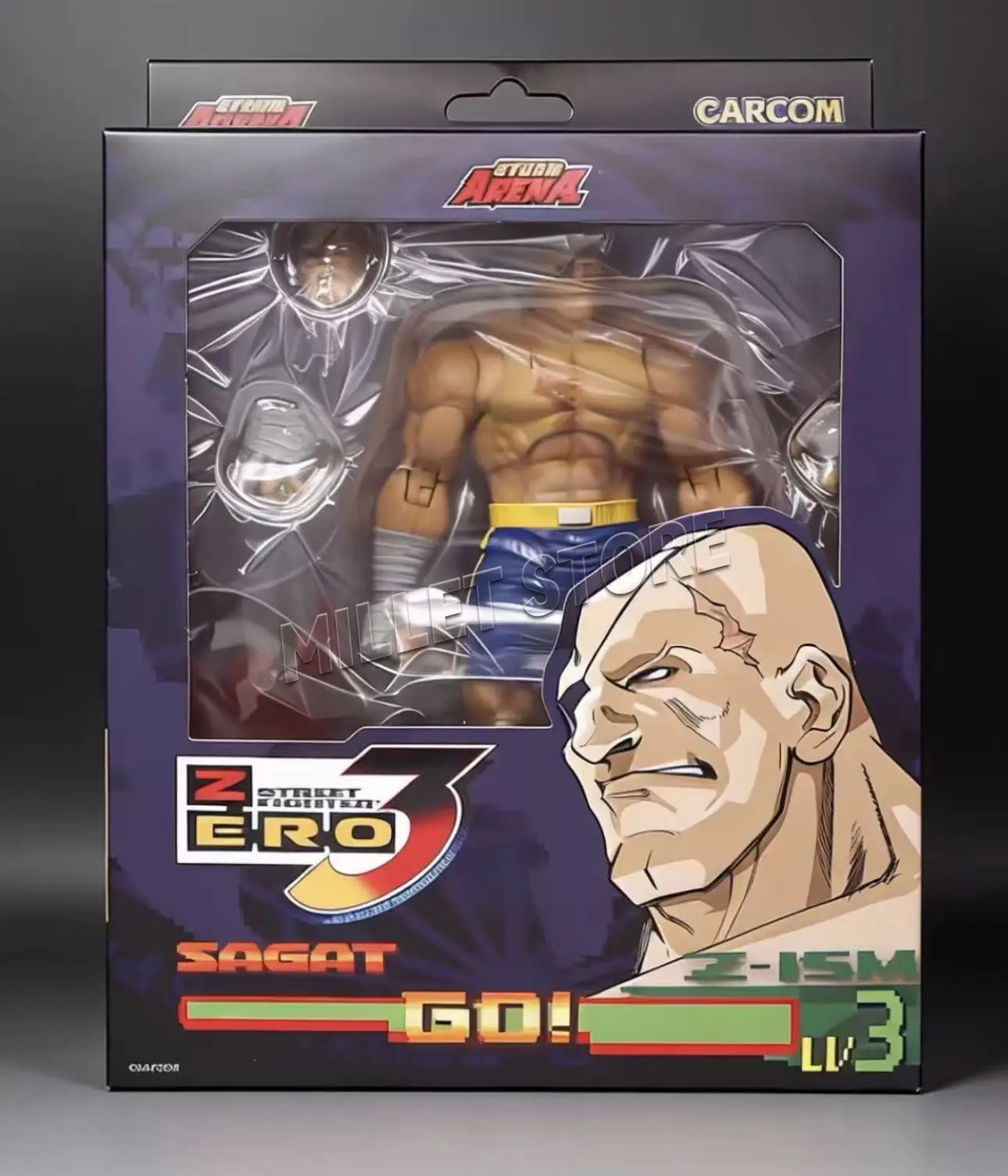 

24 Hours Delivery Original Storm Toys ST ARENA3 1/12 ARENA Sagat Animation Series Figure Model Toy Collection Gift