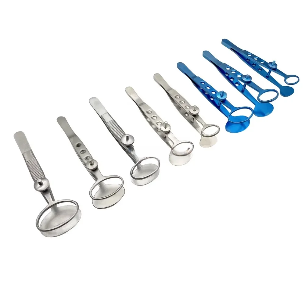 Chalazion Forceps Surgical Ophthalmic Tweezers Ophthalmic Eyelid Instrument Stainless steel/ Titanium alloy