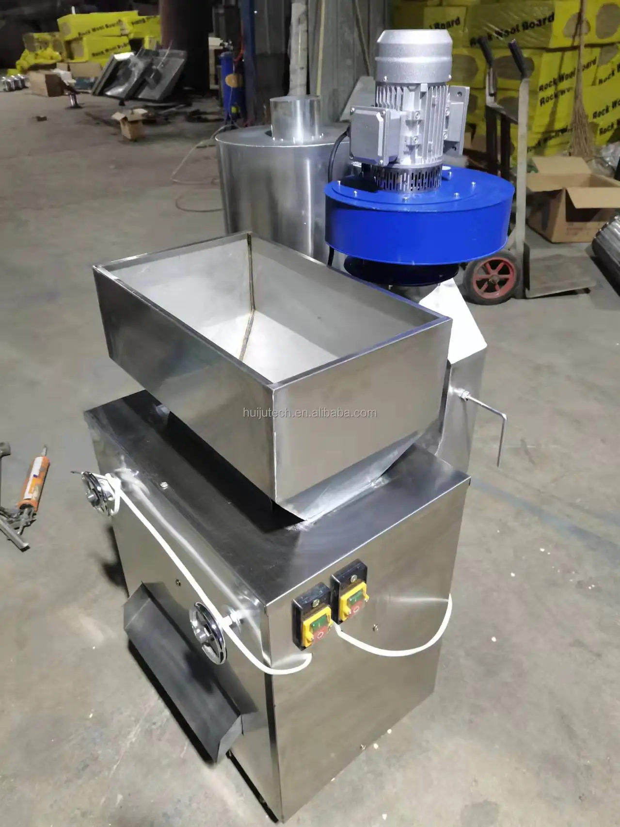 100kg/h Cocoa Bean Peeling Machine/cocoa Bean Cracker and Winnower