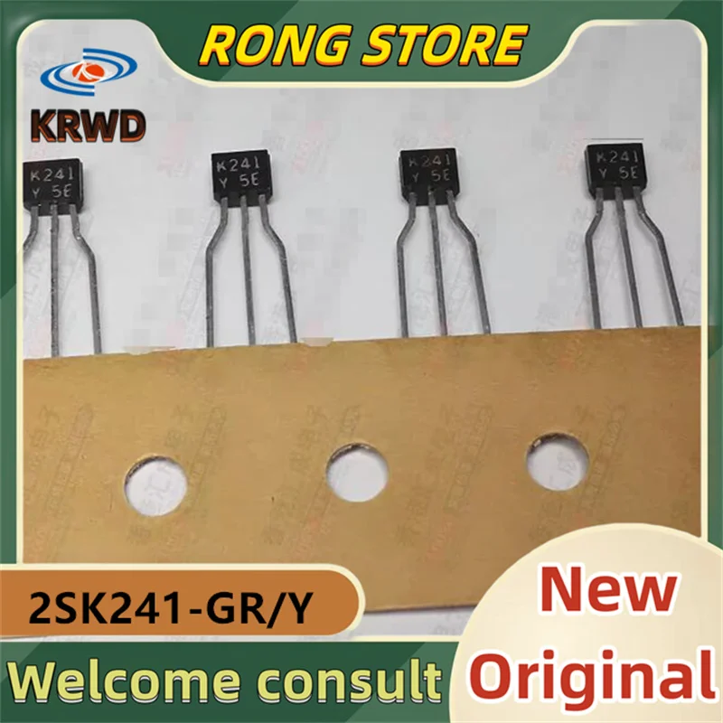 30pcs K241 New and Original 2SK241-GR/Y 2SK241-GR  2SK241-Y TO92S