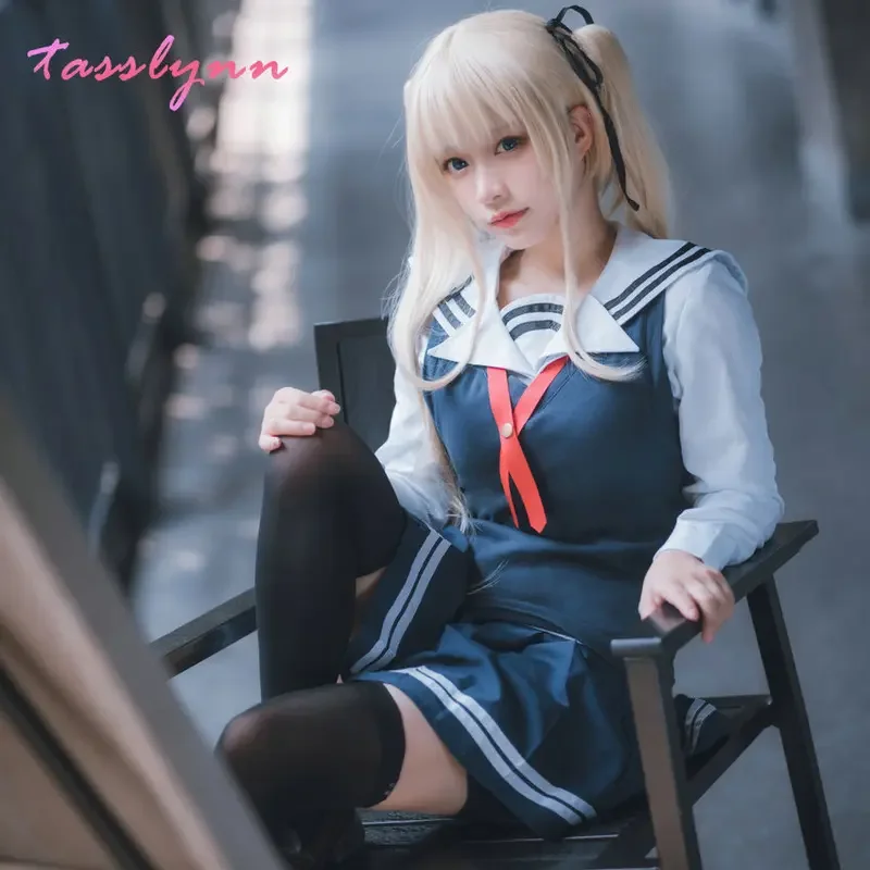 Saekano: How To Raise A Boring Girlfriend Eriri Spencer Sawamura Sweaters Sailor Suit Wig School Uniform Dress Cosplay Costumes