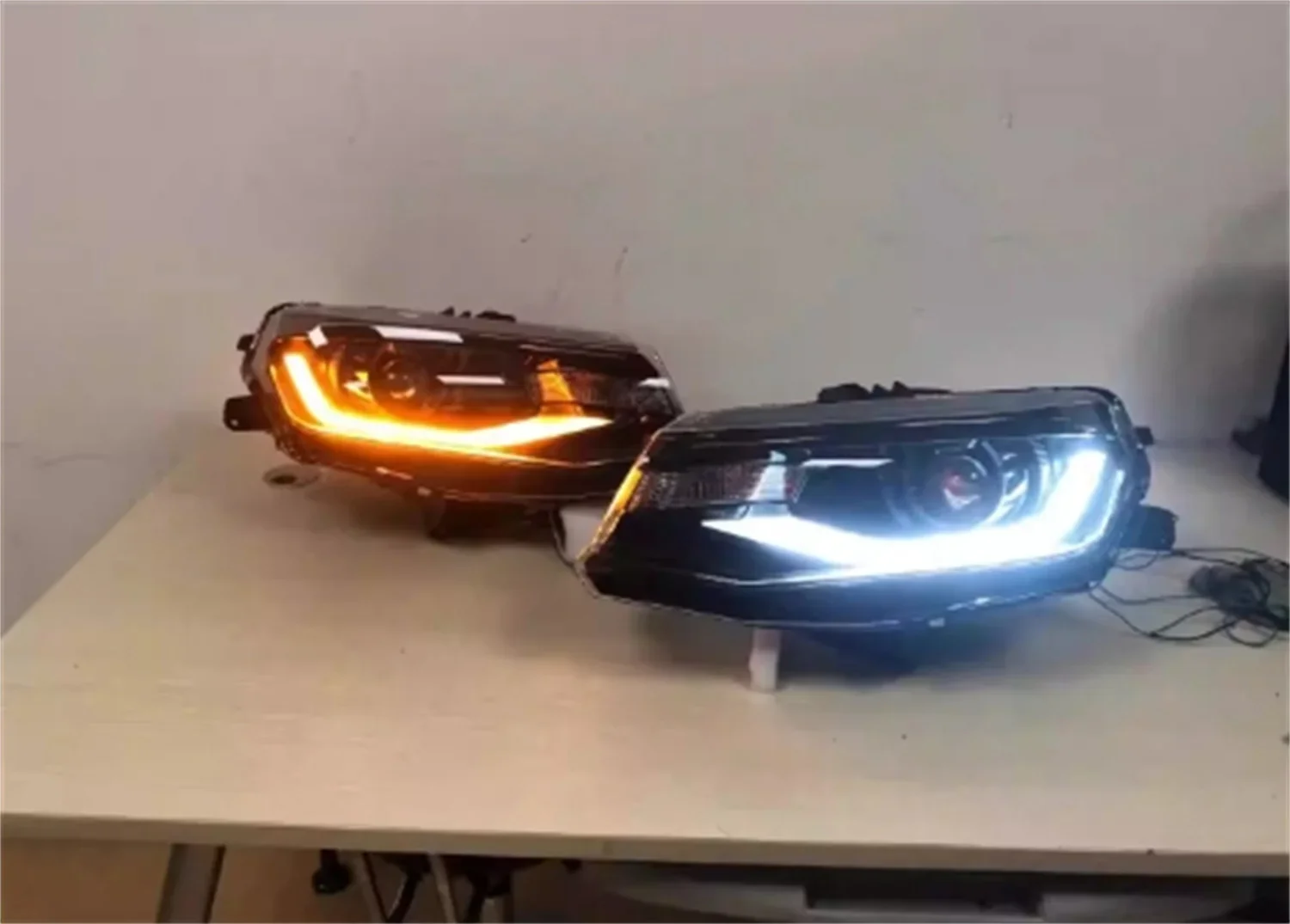 

Передняя фара для Chevrolet camaro 16-18 DRL дневные ходовые огни указателя поворота