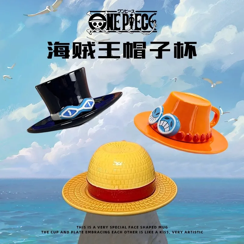 

One Piece Anime Surrounding Luffy Zoro Surrounding Mug Model Birthday Gift Desktop Ornaments One Piece Surrounding Water Cup
