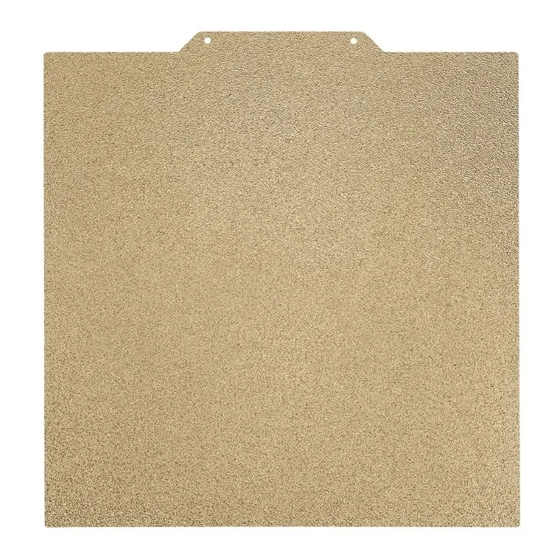 TAZ Pro Build Plate Gold PEI Sheet 300x300mm for TAZ 4/TAZ 5/TAZ 6/Anet A8 Plus Double Sided Textured PEI Flexible Spring Steel