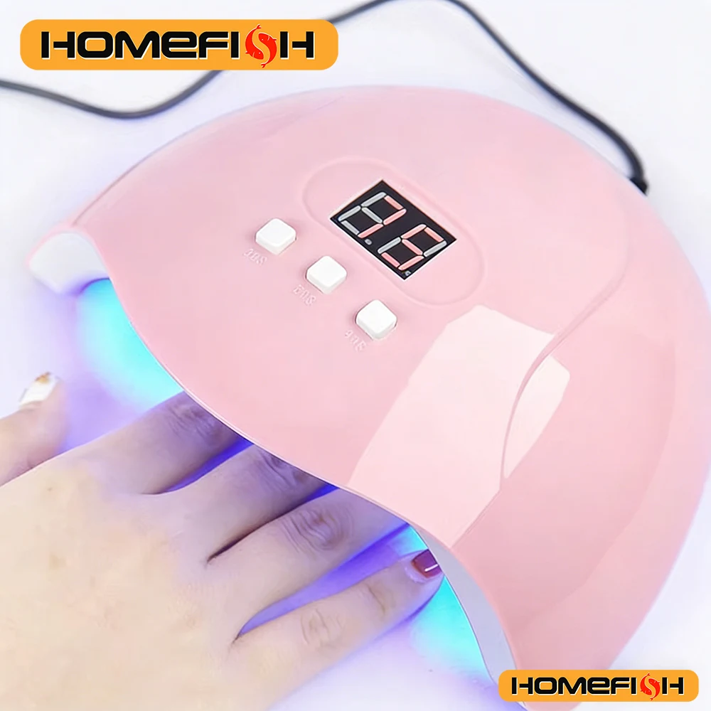 LED Ultraviolet Lamp - Professional Nail Art Accessories for Drying Nail Glue - Phototherapy for Nails image 6